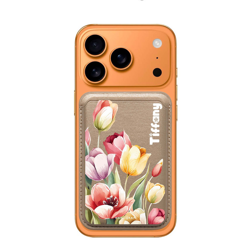 Watercolor tulip Magsafe 卡套