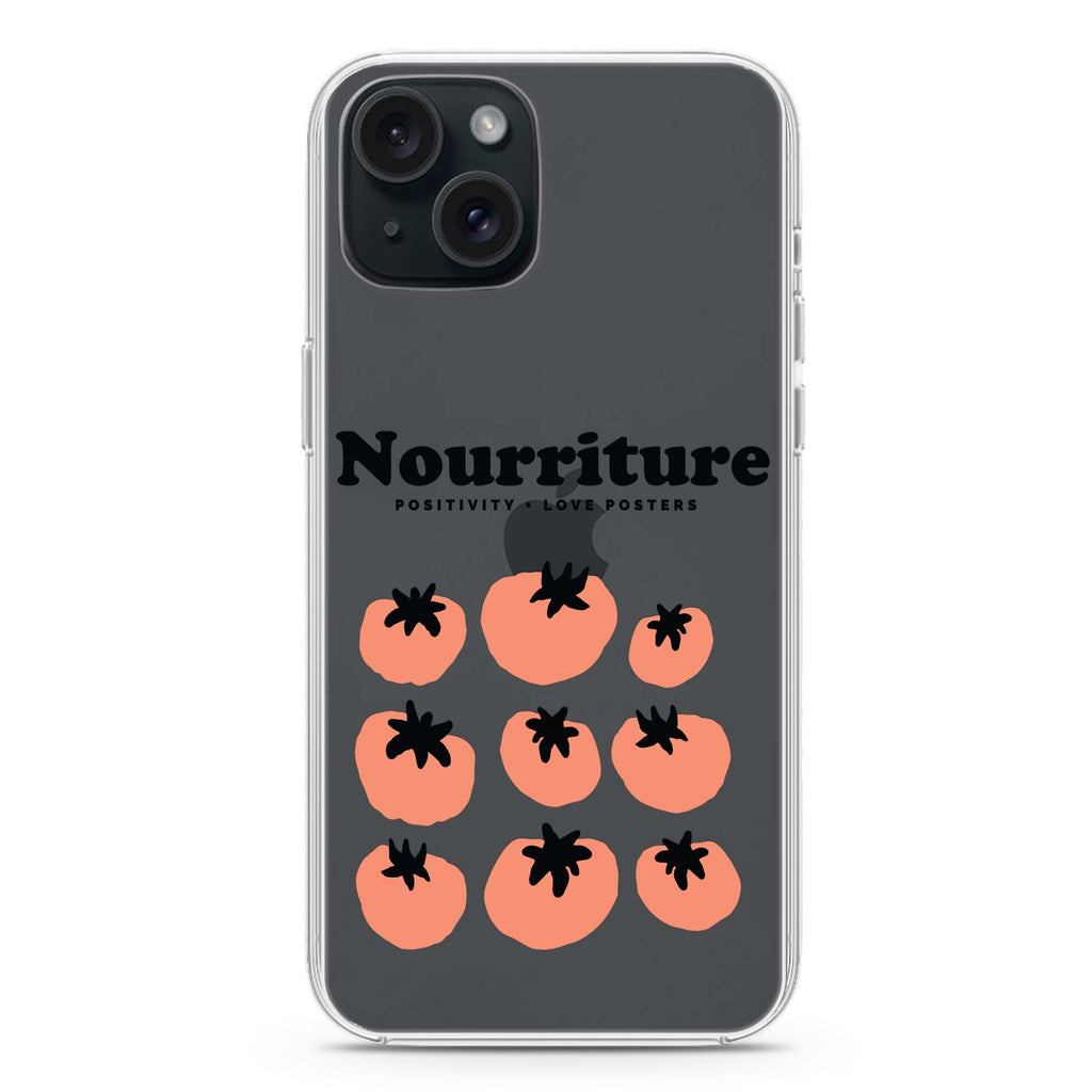 Nourriture iPhone 15 plus 水晶透明保護殼