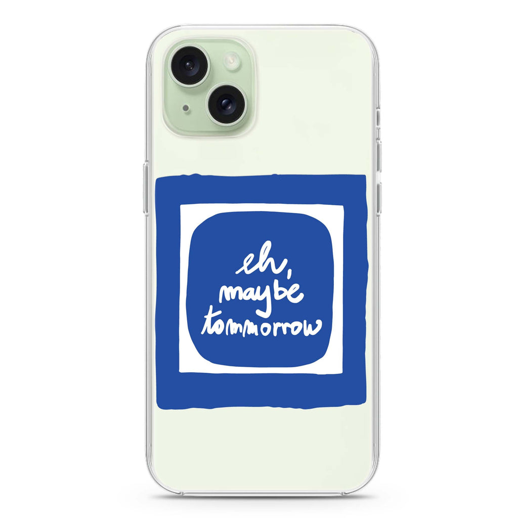 eh, maybe tomorrow iPhone 15 水晶透明保護殼
