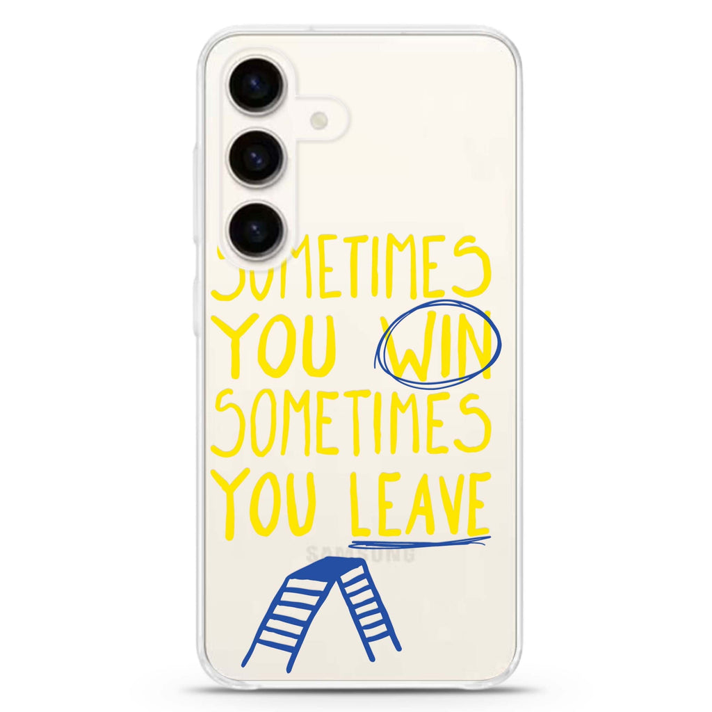 Sometimes Samsung Galaxy S26/S25/S24 水晶透明保護殼正面展示