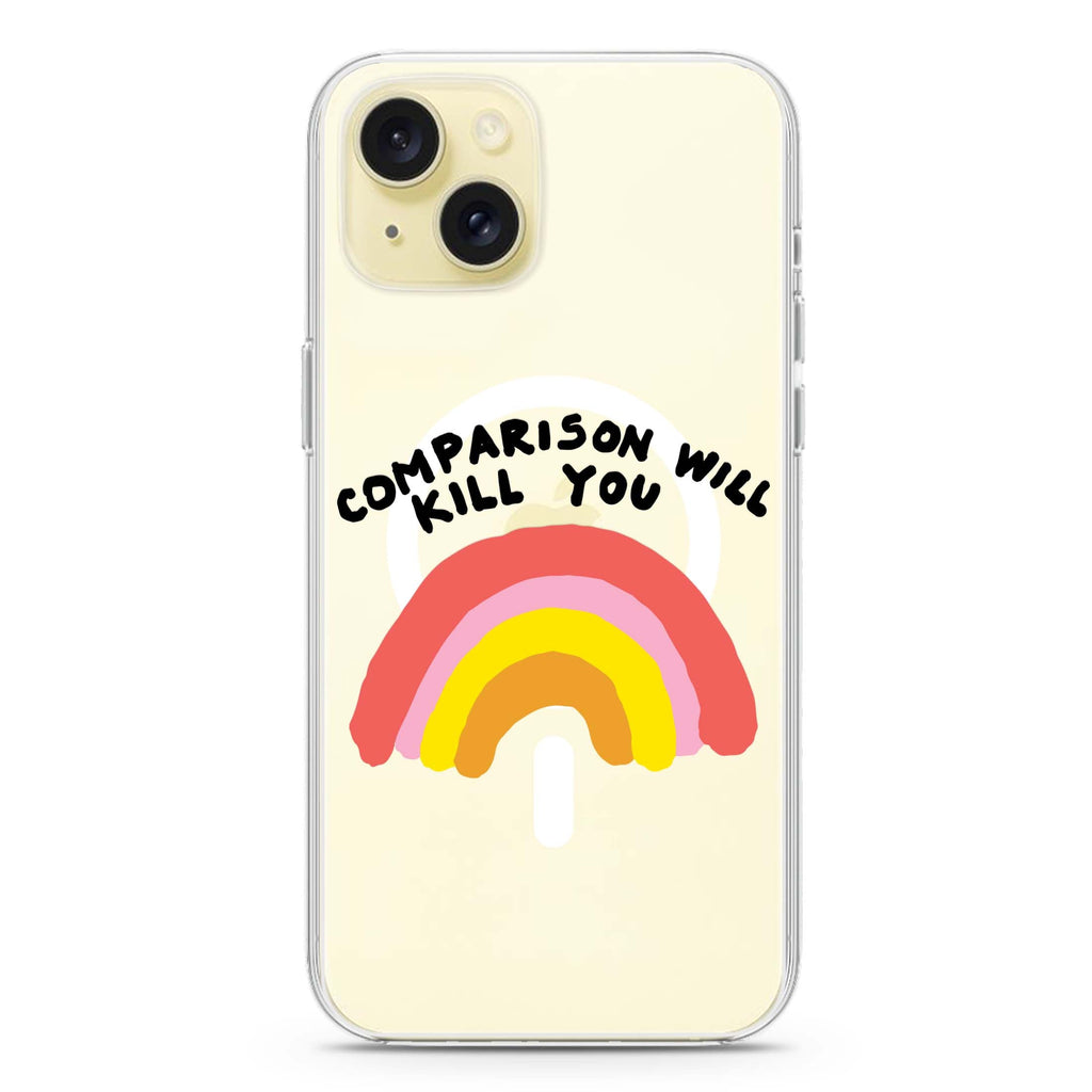 No Comparison iPhone 15 Plus Magsafe 兼容水晶透明保護殼