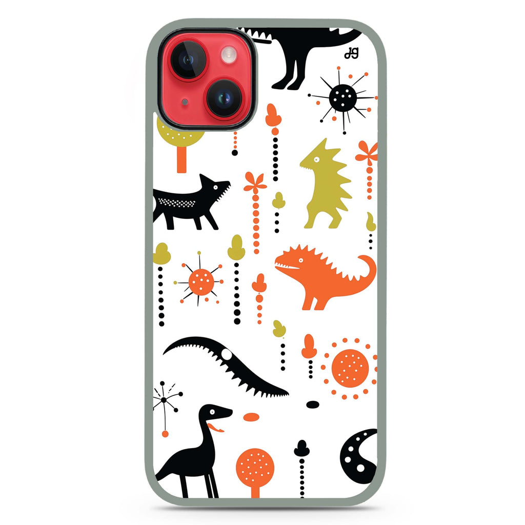 Dino Delight iPhone 15 Plus 防衝擊保護殼