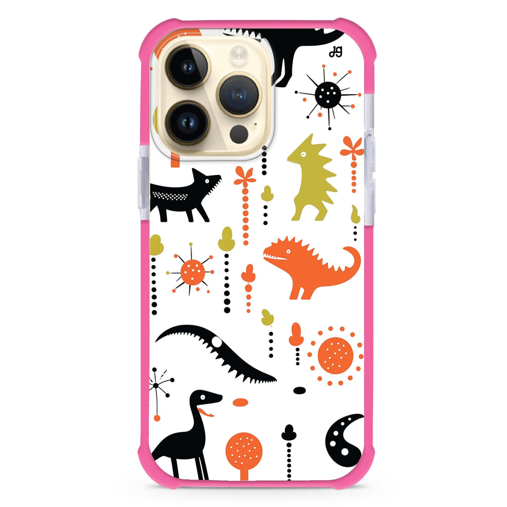 Dino Delight iPhone Magsafe 兼容超強防摔保護殼