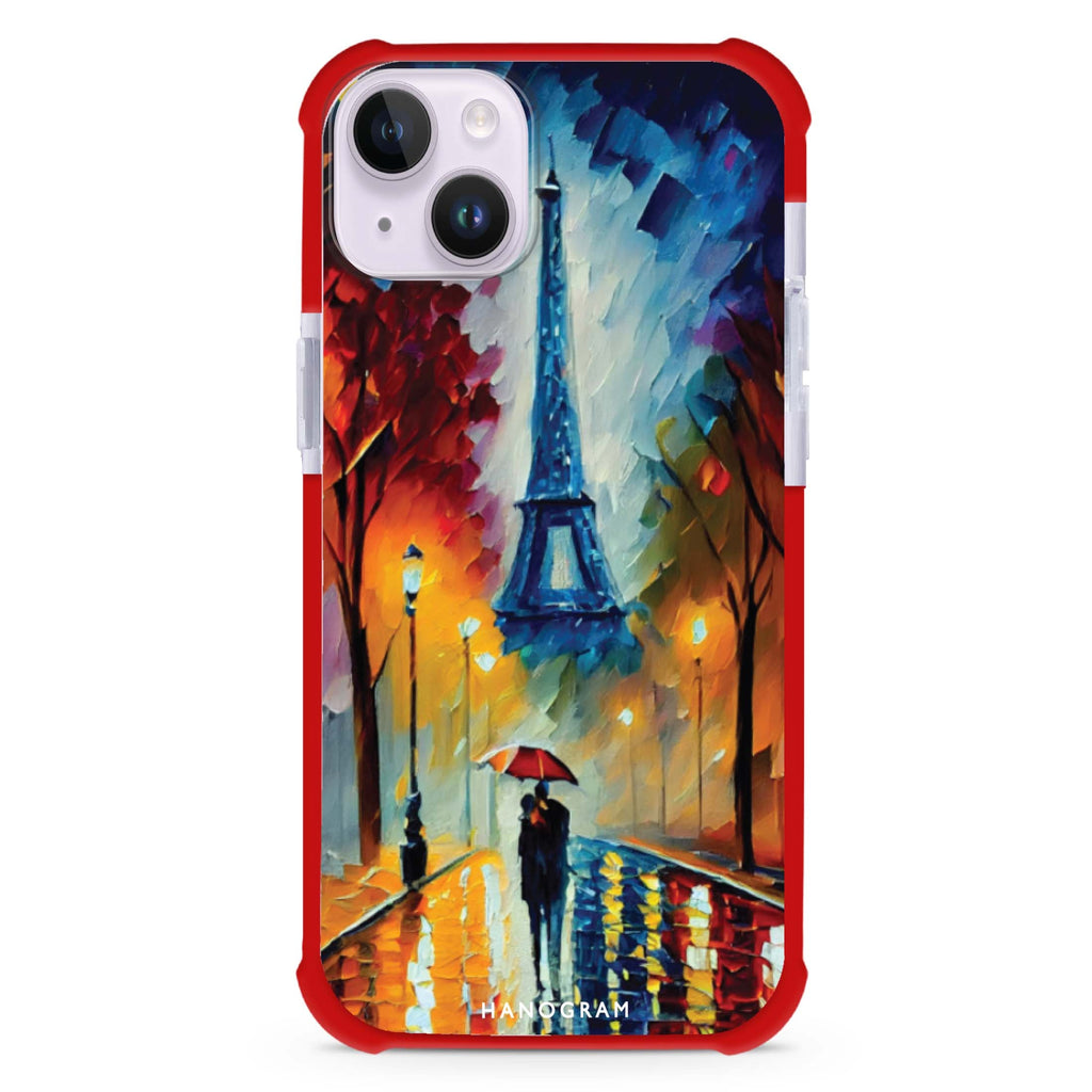Romantic Paris iPhone 15 Plus Magsafe 兼容超強防摔保護殼