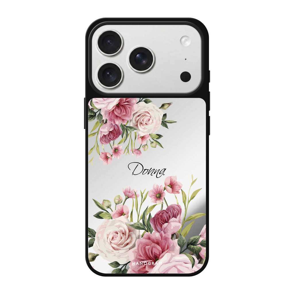 Beautiful Flowers 鏡面手機殼