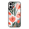 Reflective iPhone 16 Mirror Case –Tulip Joy iPhone Design