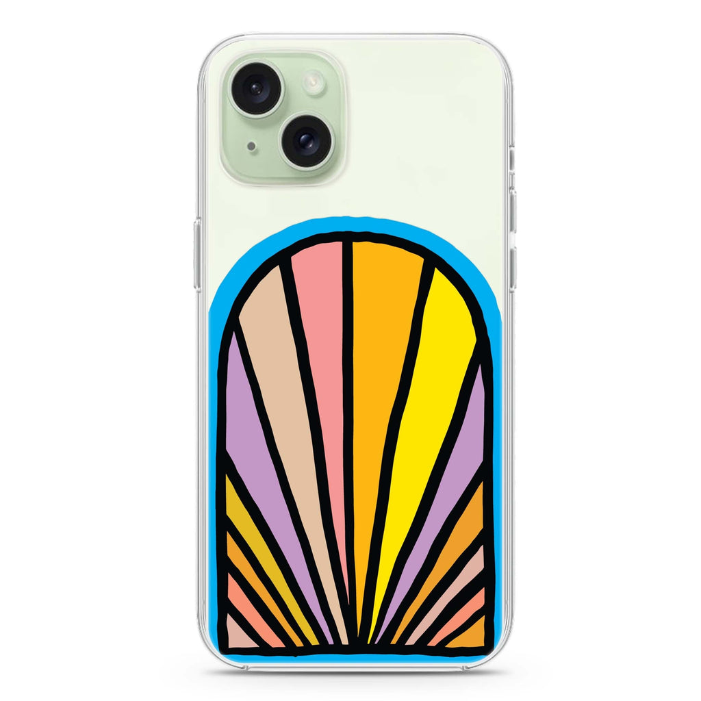 Lucky Rainbow iPhone 15 Plus Magsafe 兼容水晶透明保護殼