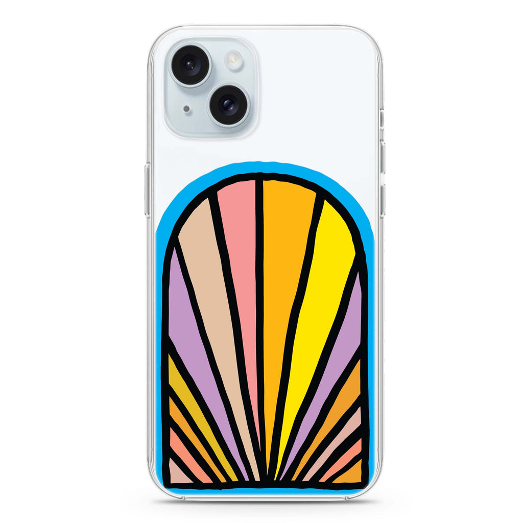 Lucky Rainbow iPhone 15 plus 水晶透明保護殼