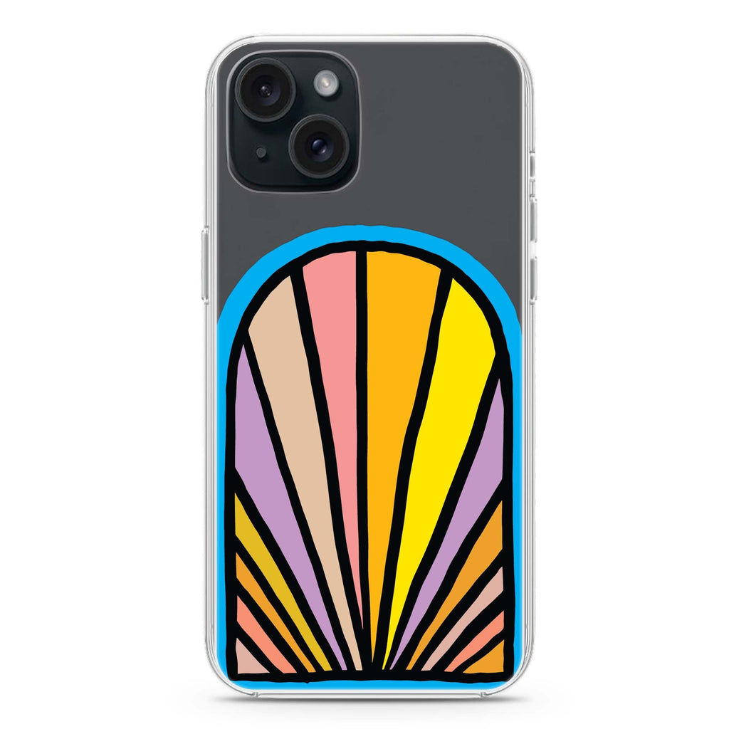 Lucky Rainbow iPhone 15 水晶透明保護殼