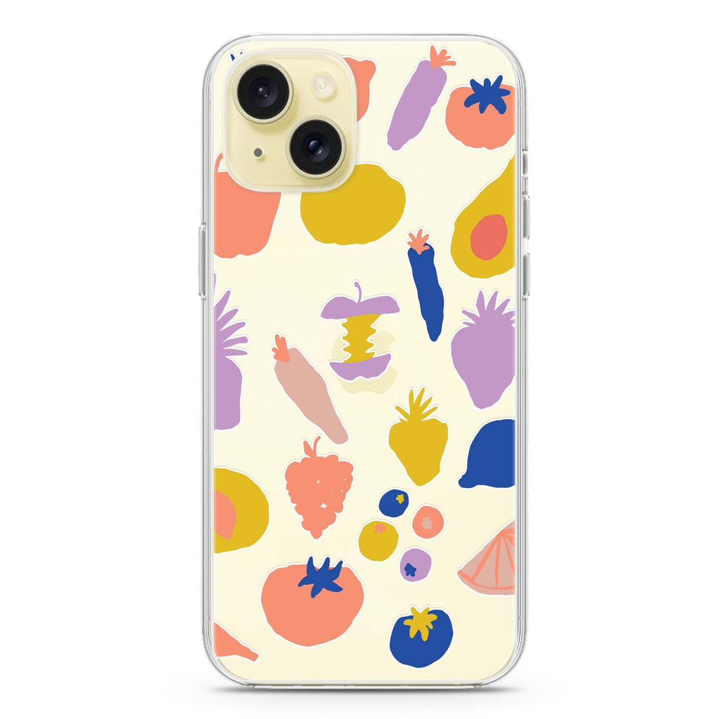 More Fruits iPhone 15 水晶透明保護殼