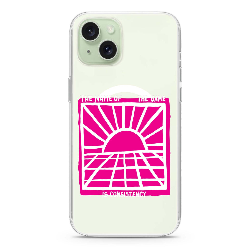 Miss Sunshine iPhone 15 Magsafe 兼容水晶透明保護殼