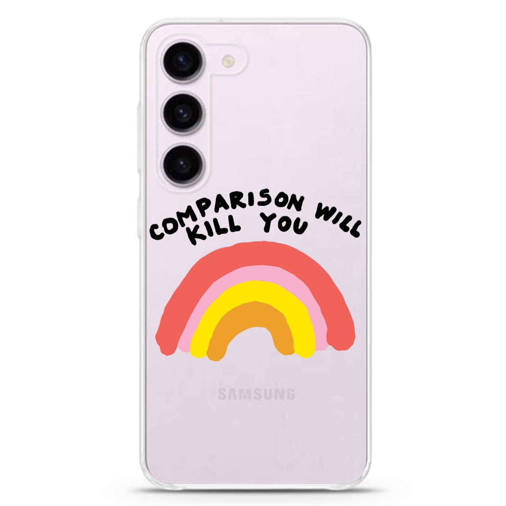 No Comparison Samsung Galaxy 水晶透明保護殼