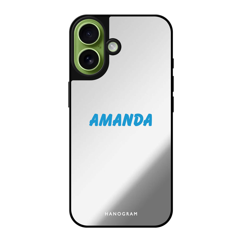 Reflective iPhone 16 Mirror Case –NameGlow Design