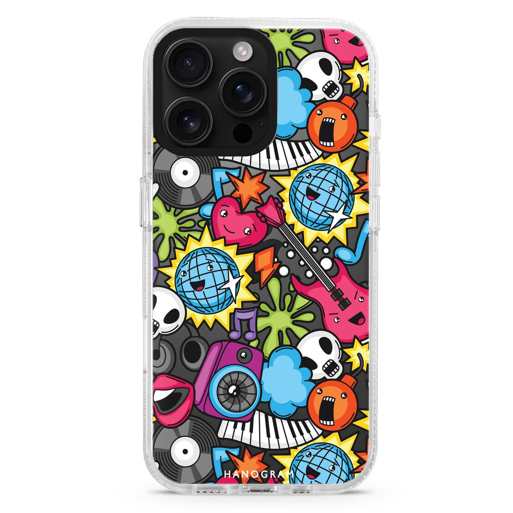 Music Time iPhone 16 Pro & 16 Pro Max Case - Personalized and Stylish Protection