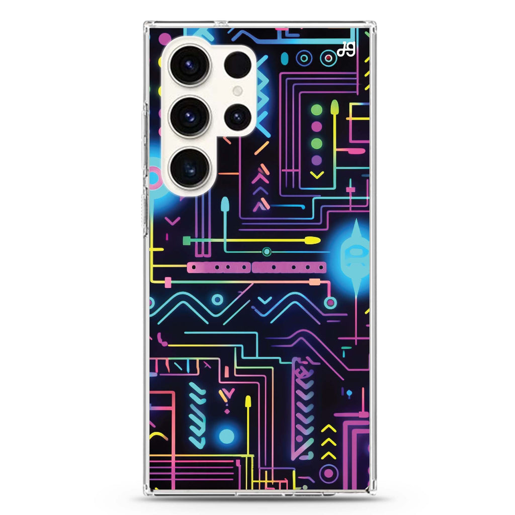 Luminous Luxe Samsung Galaxy Ultra 透明保護殼，適用 S26/S25/S24/S23 Ultra，圖1