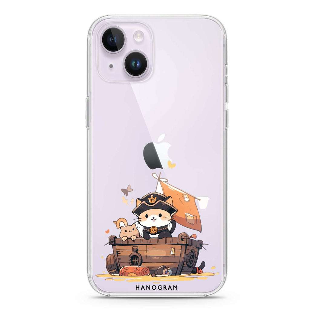 Feline Corsair iPhone 14 水晶透明保護殼