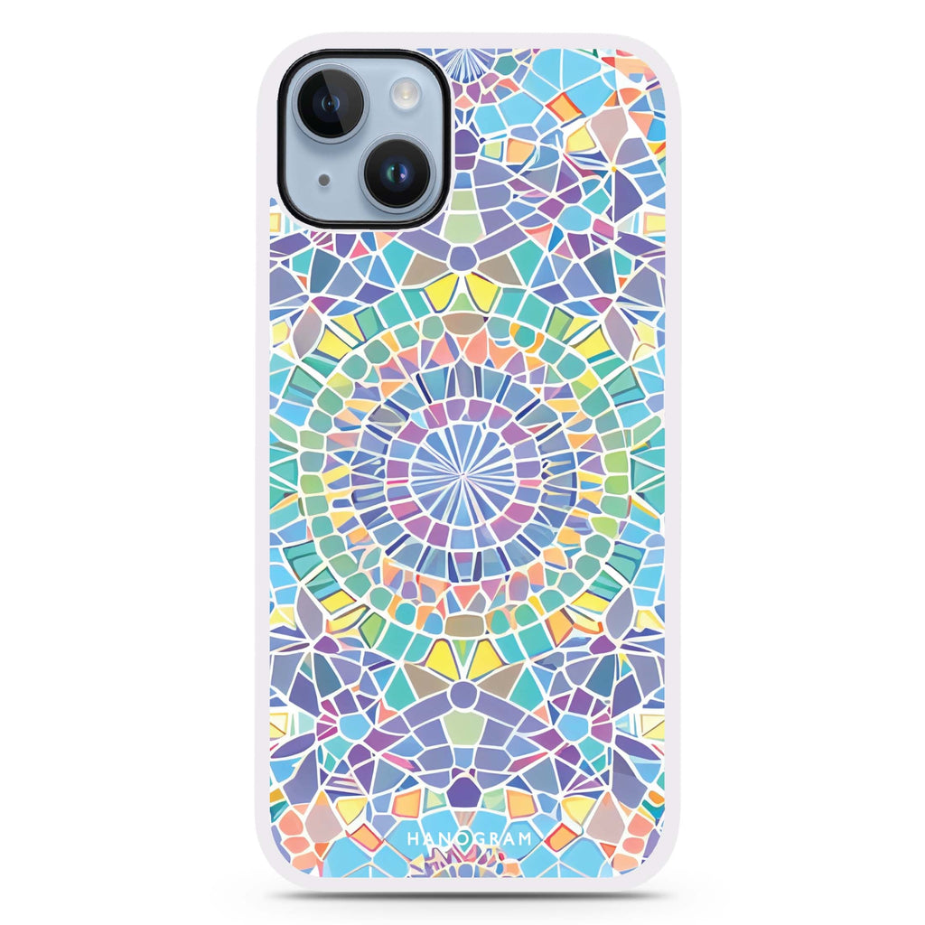 Mosaic artwork iPhone 15 Plus 防衝擊保護殼