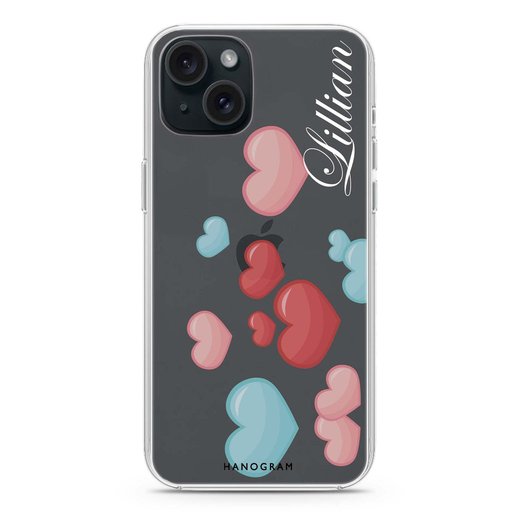 Full Love iPhone 15 水晶透明保護殼