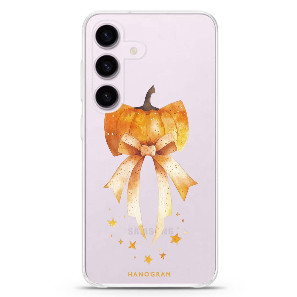 Starlit Spells & Bows Samsung Galaxy S26/S25/S24 水晶透明保護殼正面展示
