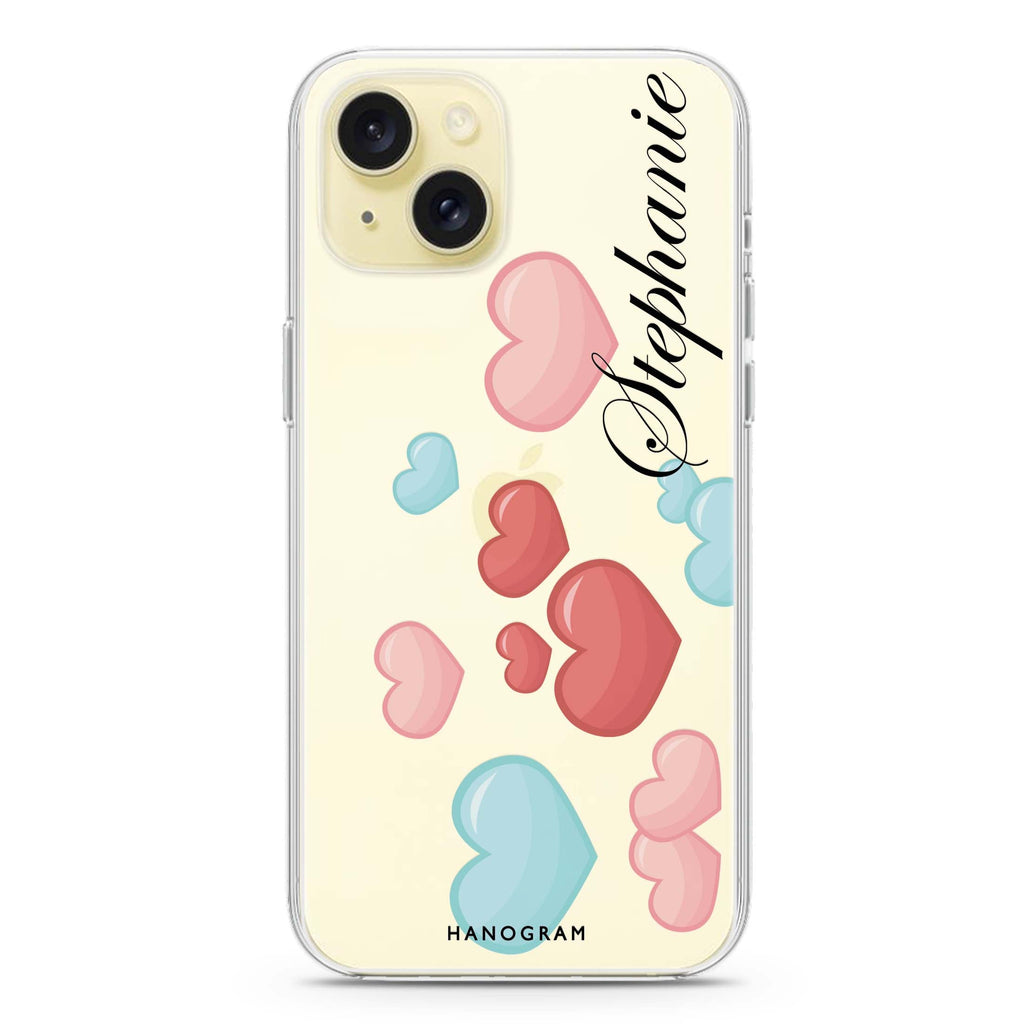 Full Love iPhone 15 plus 水晶透明保護殼