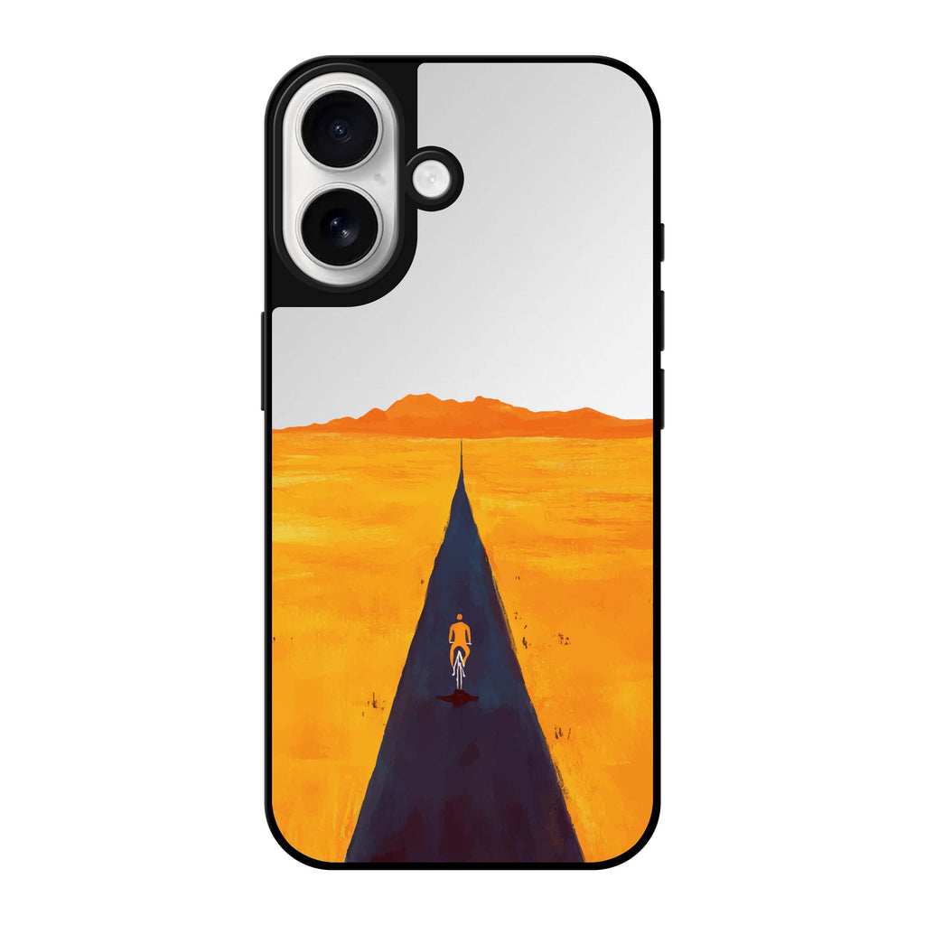 Reflective iPhone 16 Mirror Case –Ride Alone Design