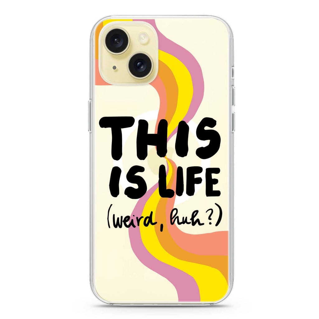 This is Life iPhone 15 Magsafe 兼容水晶透明保護殼