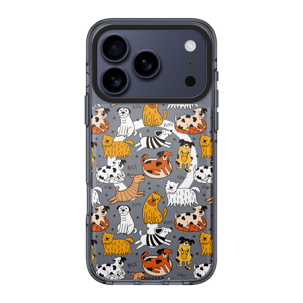Furry Friends iPhone 17 Pro Max MagSafe 水晶透明保護殼 動物圖案設計 圖1