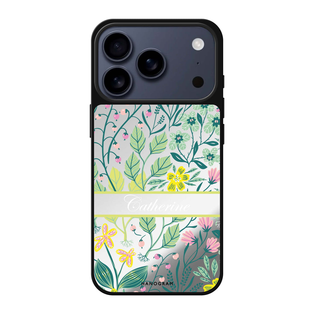 Fleur Fusion 花卉 iPhone 17 Pro Max 鏡面手機殼主圖