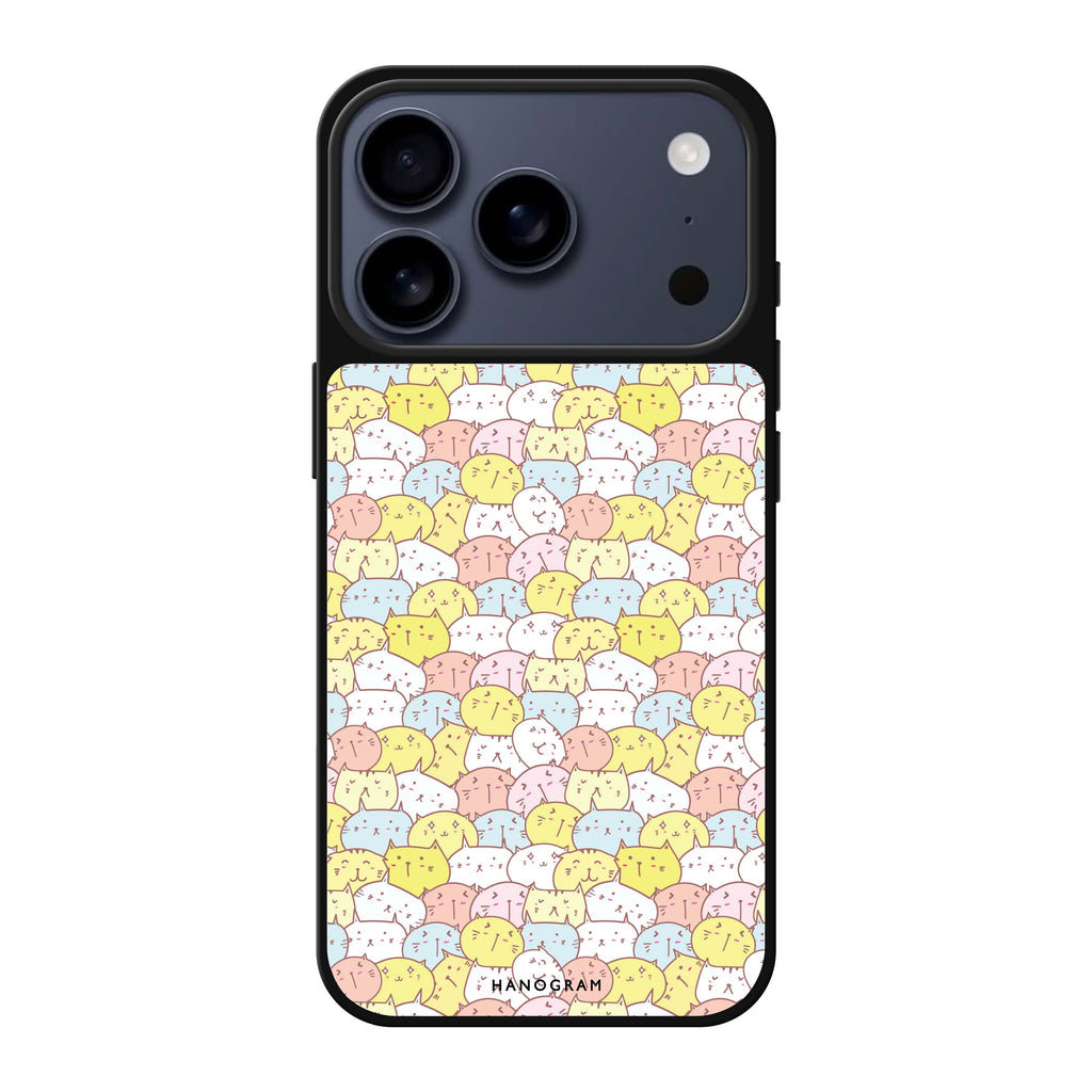 Meow Melodies 貓咪 iPhone 17 Pro Max 鏡面手機殼主圖