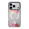 Blooms Bounty iPhone 17 Pro Max MagSafe 水晶透明保護殼 花卉圖案設計 可自訂名字及字色 圖1