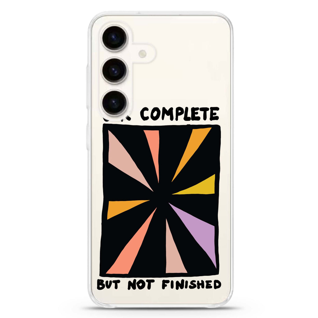 U R Complete Samsung Galaxy S26/S25/S24 水晶透明保護殼正面展示