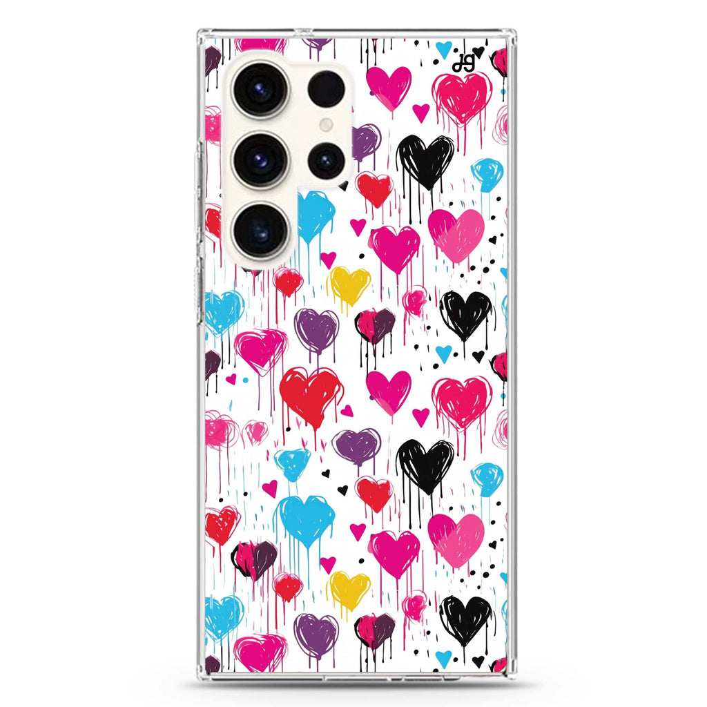 Drip Embrace Samsung Galaxy Ultra 透明保護殼，適用 S26/S25/S24/S23 Ultra，圖1