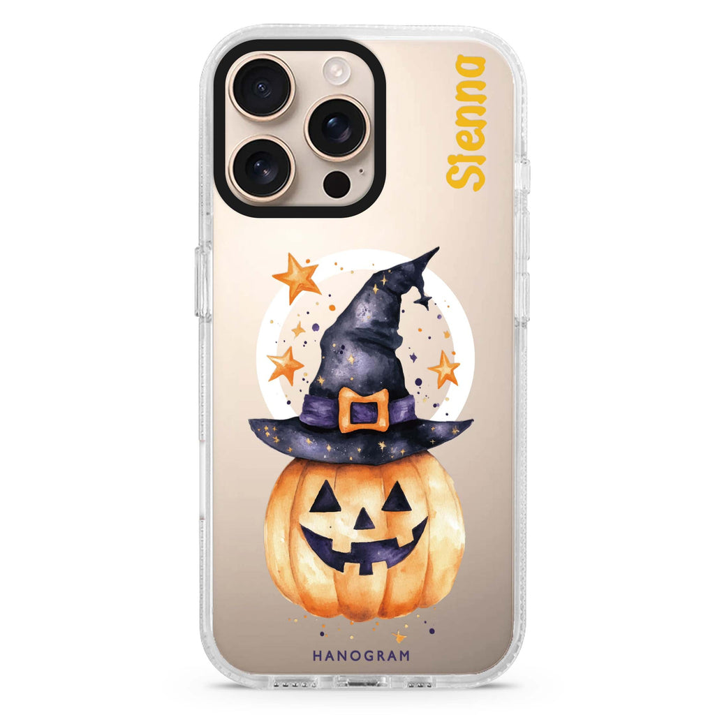 Spooky Star Bows Magsafe 兼容水晶透明保護殼