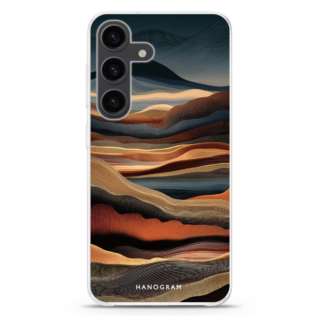 Ancestral Circuit Samsung Galaxy S26/S25/S24 水晶透明保護殼正面展示