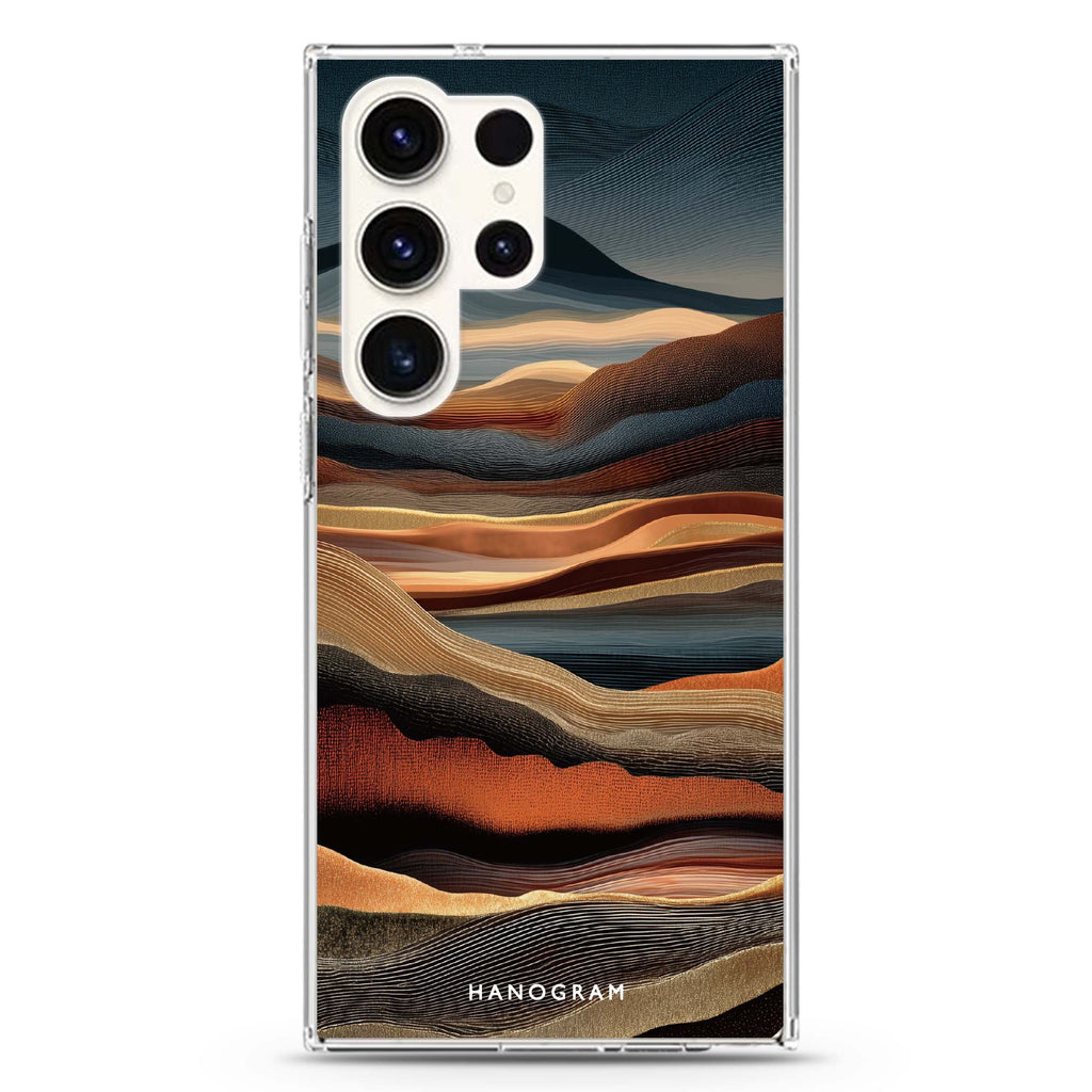Ancestral Circuit Samsung Galaxy Ultra 透明保護殼，適用 S26/S25/S24/S23 Ultra，圖1