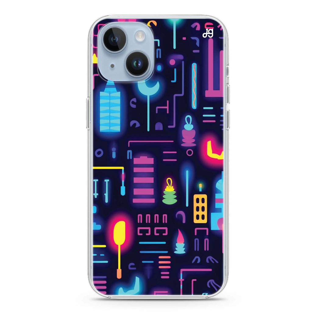 Radiant Pulse iPhone 14 Plus Magsafe 兼容水晶透明保護殼