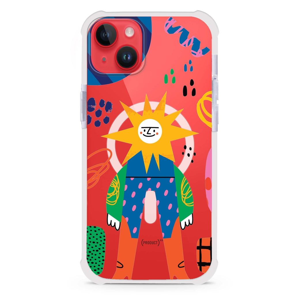 Abstract People iPhone 15 Plus Magsafe 兼容超強防摔保護殼