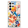 Bloom Brushwork Samsung Galaxy Ultra 透明保護殼，適用 S26/S25/S24/S23 Ultra，圖1
