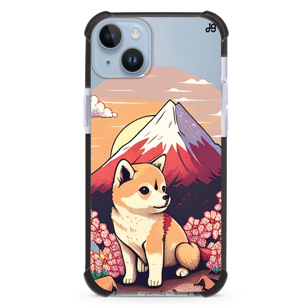 Shiba Inu & Fuji Mountain 超強防摔保護殼