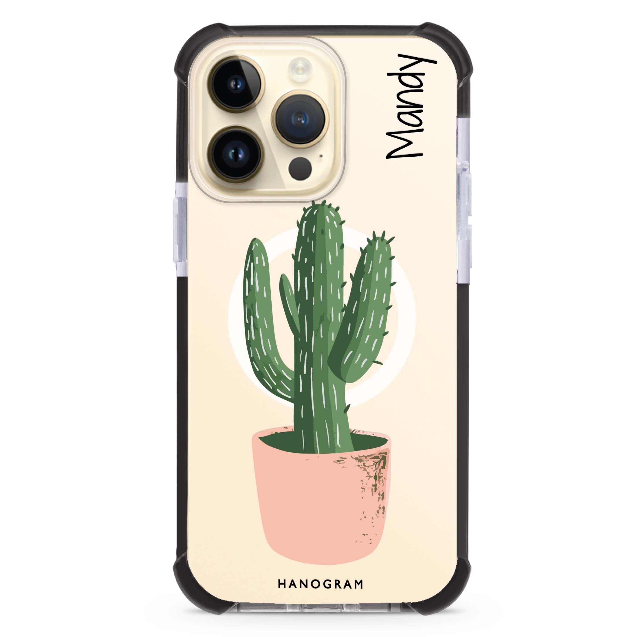 Cute Bunny iPhone 15 Pro Max Magsafe 兼容超強防摔保護殼