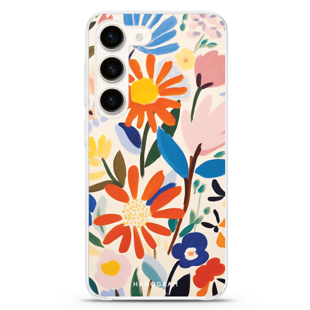 Bloom Brushwork Samsung Galaxy 水晶透明保護殼