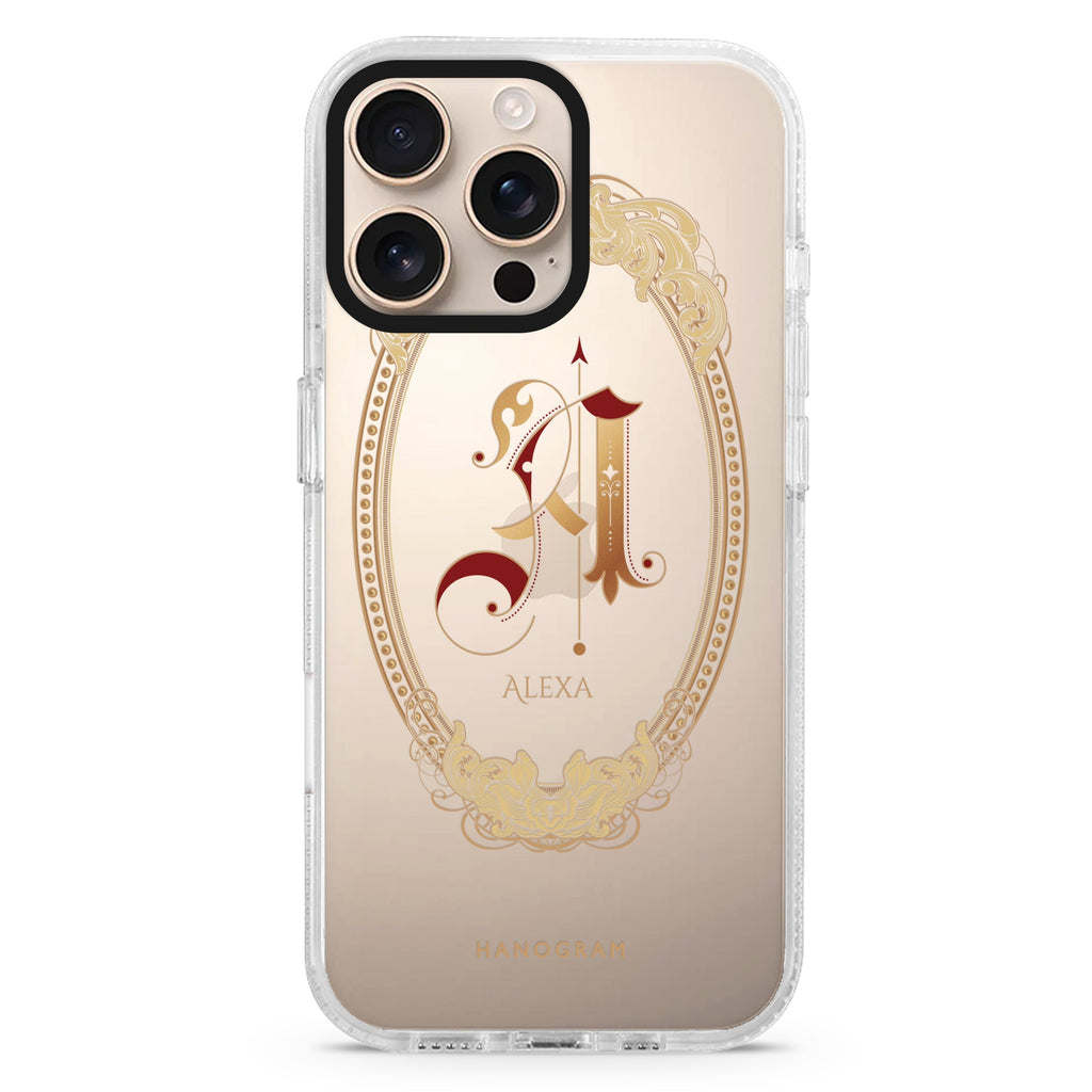 Gothic Ornamental iPhone 16 Pro & 16 Pro Max Case - Personalized and Stylish Protection