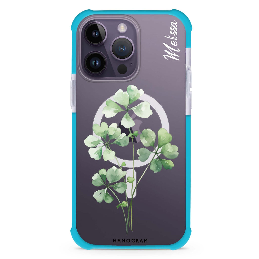 Luck's Leaf iPhone Magsafe 兼容超強防摔保護殼
