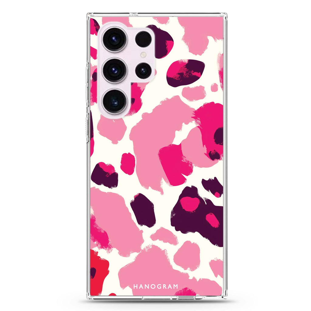 Savanna Chic Samsung Galaxy Ultra 透明保護殼，適用 S26/S25/S24/S23 Ultra，圖1