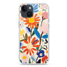 Bloom Brushwork iPhone 14 Plus Magsafe 兼容水晶透明保護殼