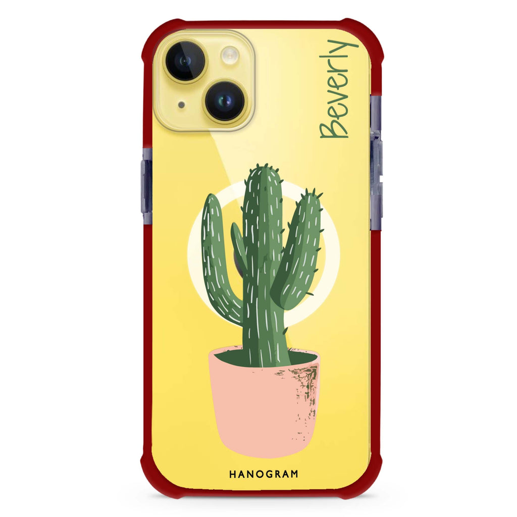 Cacti Delight iPhone 15 Plus Magsafe 兼容超強防摔保護殼
