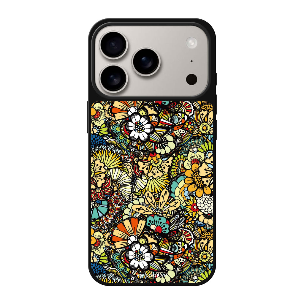 Blooming Harmony 花卉 iPhone 17 Pro Max 鏡面手機殼主圖