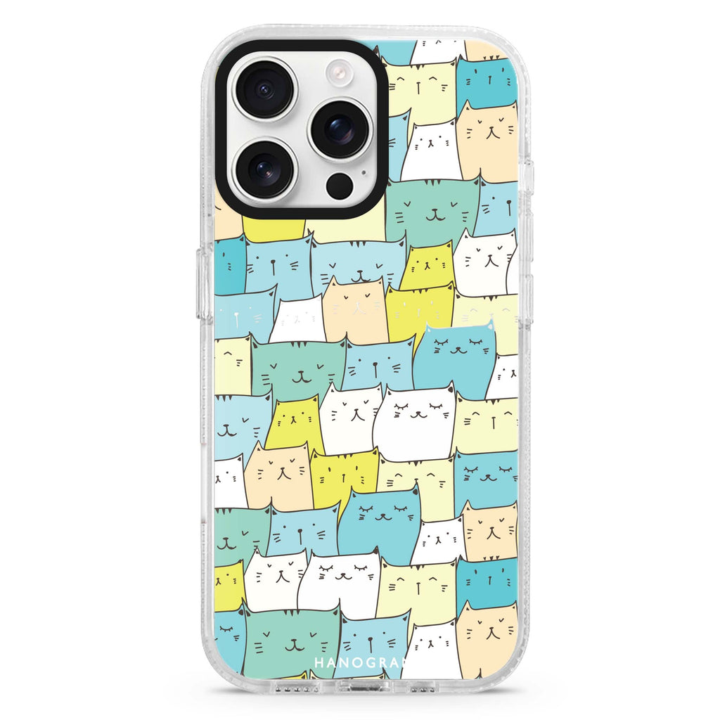 Kitty Chirps Magsafe 兼容水晶透明保護殼