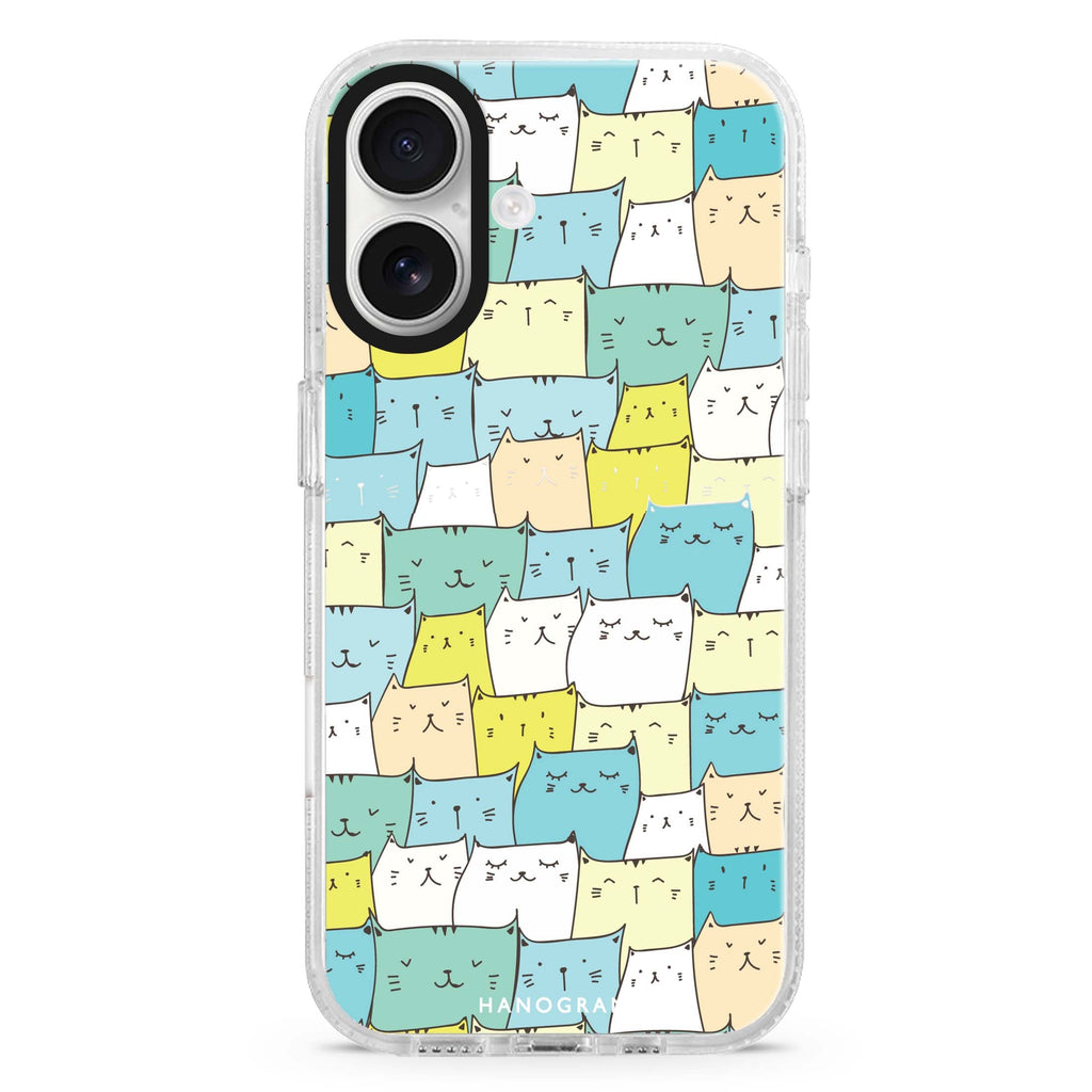 Kitty Chirps Magsafe 兼容水晶透明保護殼