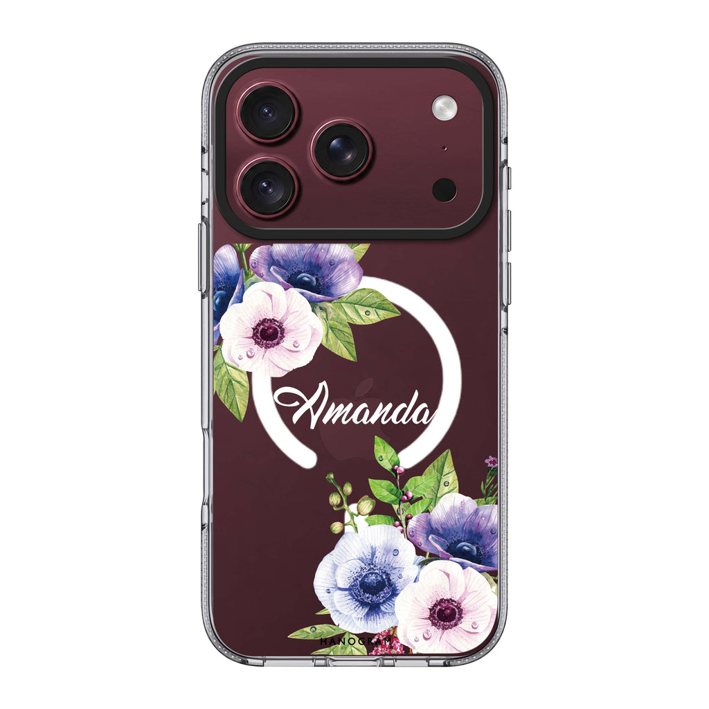Blooming Flowers 水晶透明保護殼